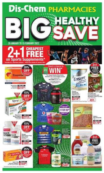 Dis-Chem catalogue  - 20/01/2022 - 13/02/2022.