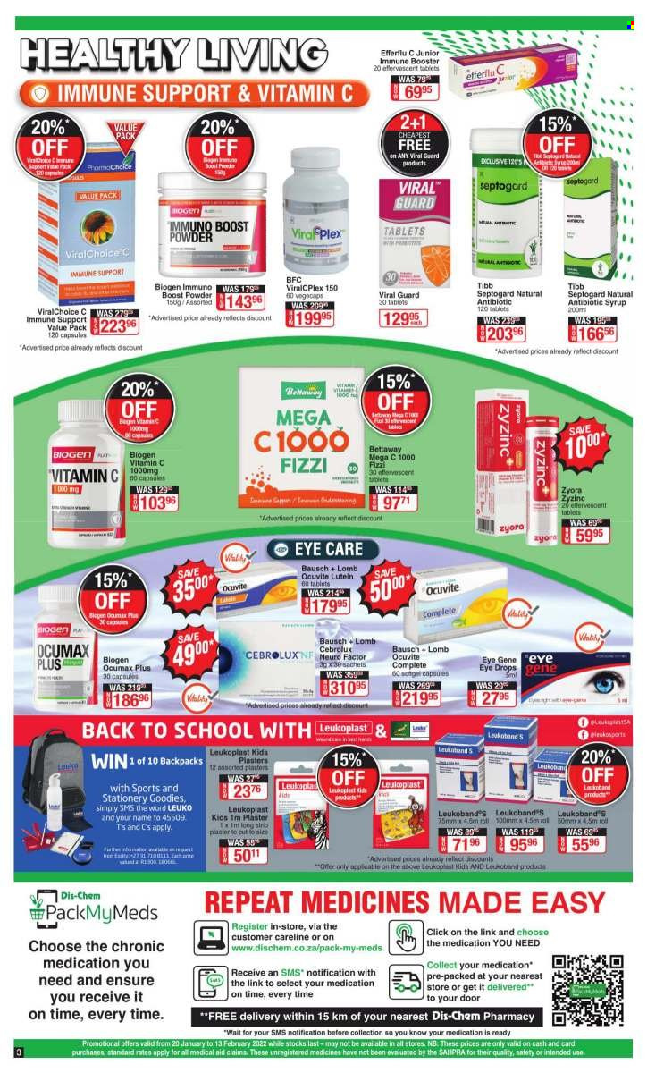 Dis-Chem specials - 20/01/2022 - 13/02/2022. Page 3