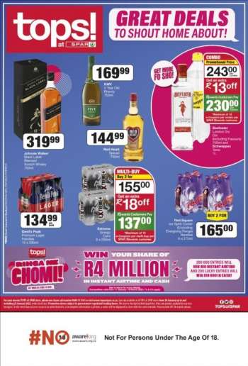 TOPS at SPAR catalogue  - 20/01/2022 - 23/01/2022.