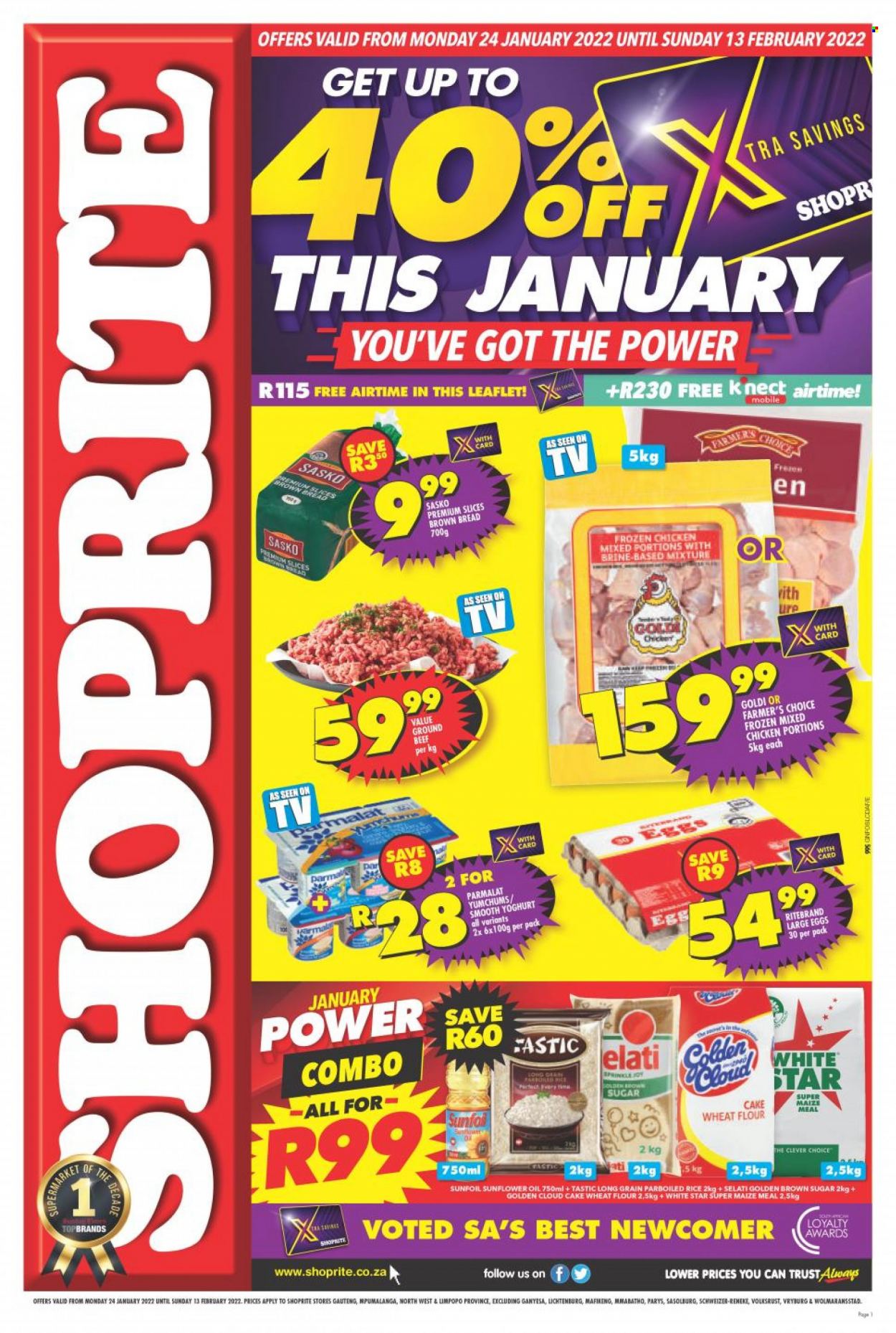 Shoprite specials - 24/01/2022 - 13/02/2022. Page 1