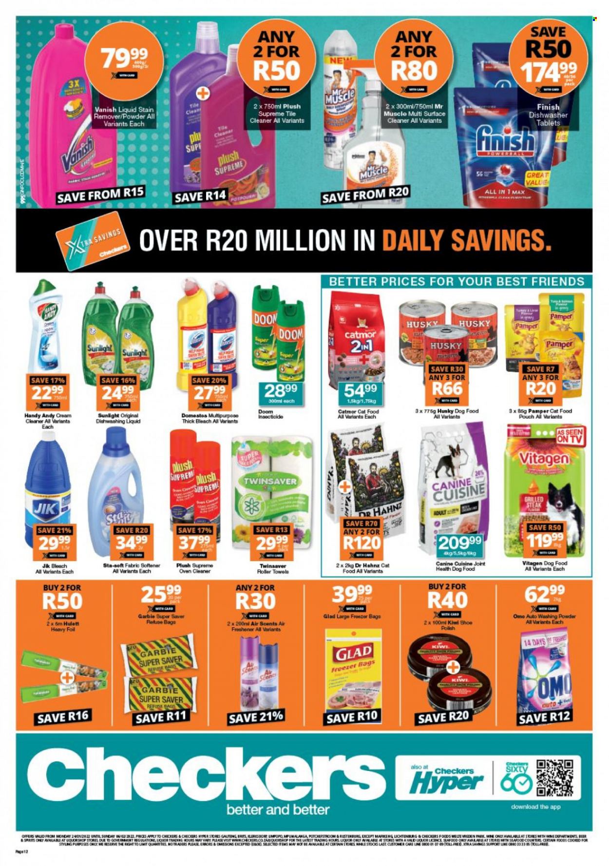 Checkers specials - 24/01/2022 - 06/02/2022. Page 12