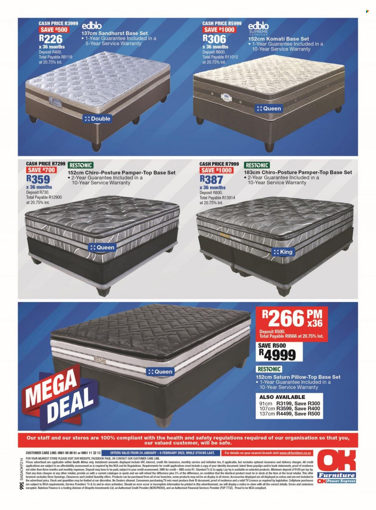 OK Furniture specials - 24/01/2022 - 06/02/2022. Page 12