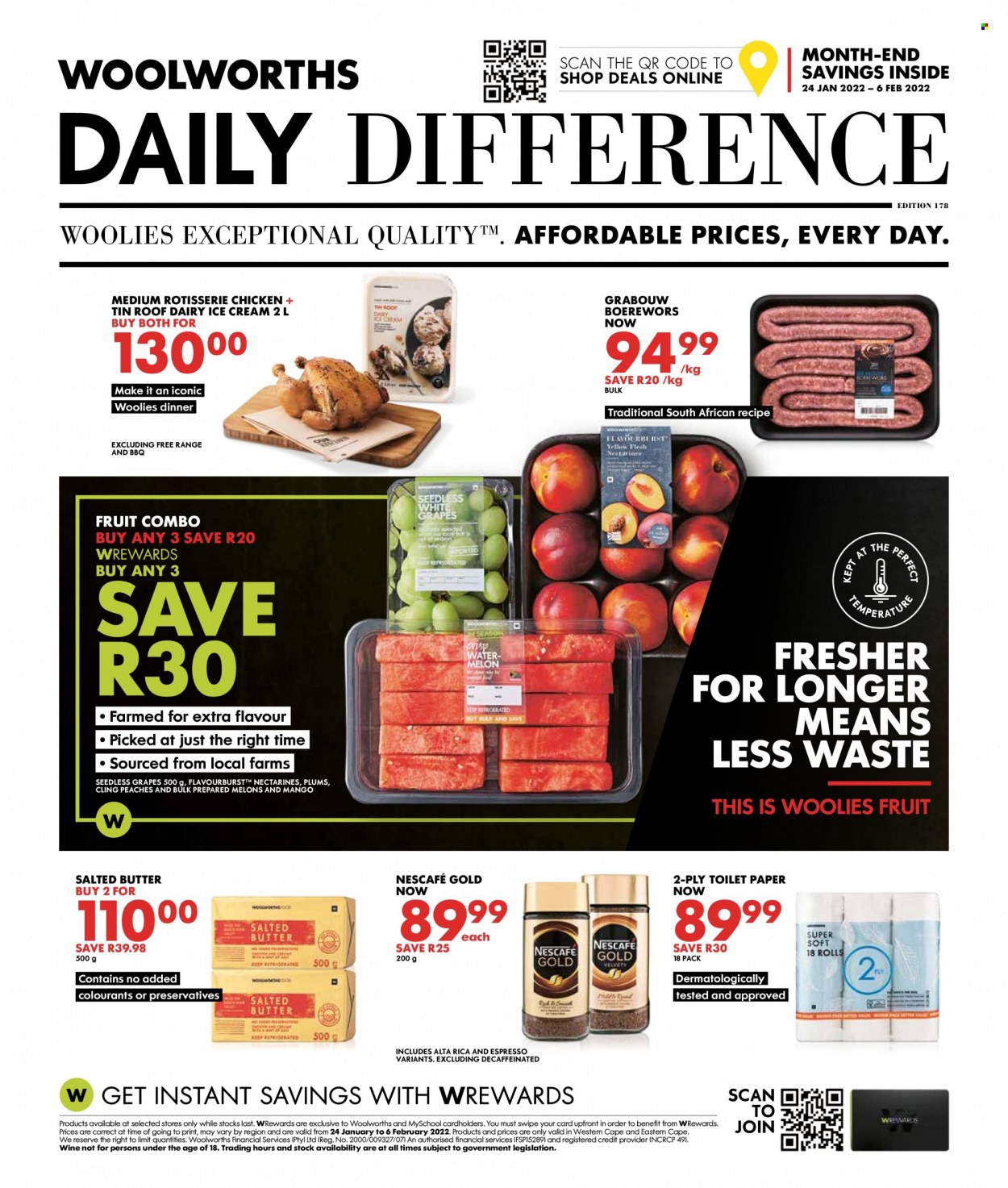 Woolworths specials - 24/01/2022 - 06/02/2022. Page 1