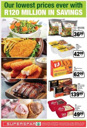 SPAR catalogue  - 25/01/2022 - 07/02/2022.