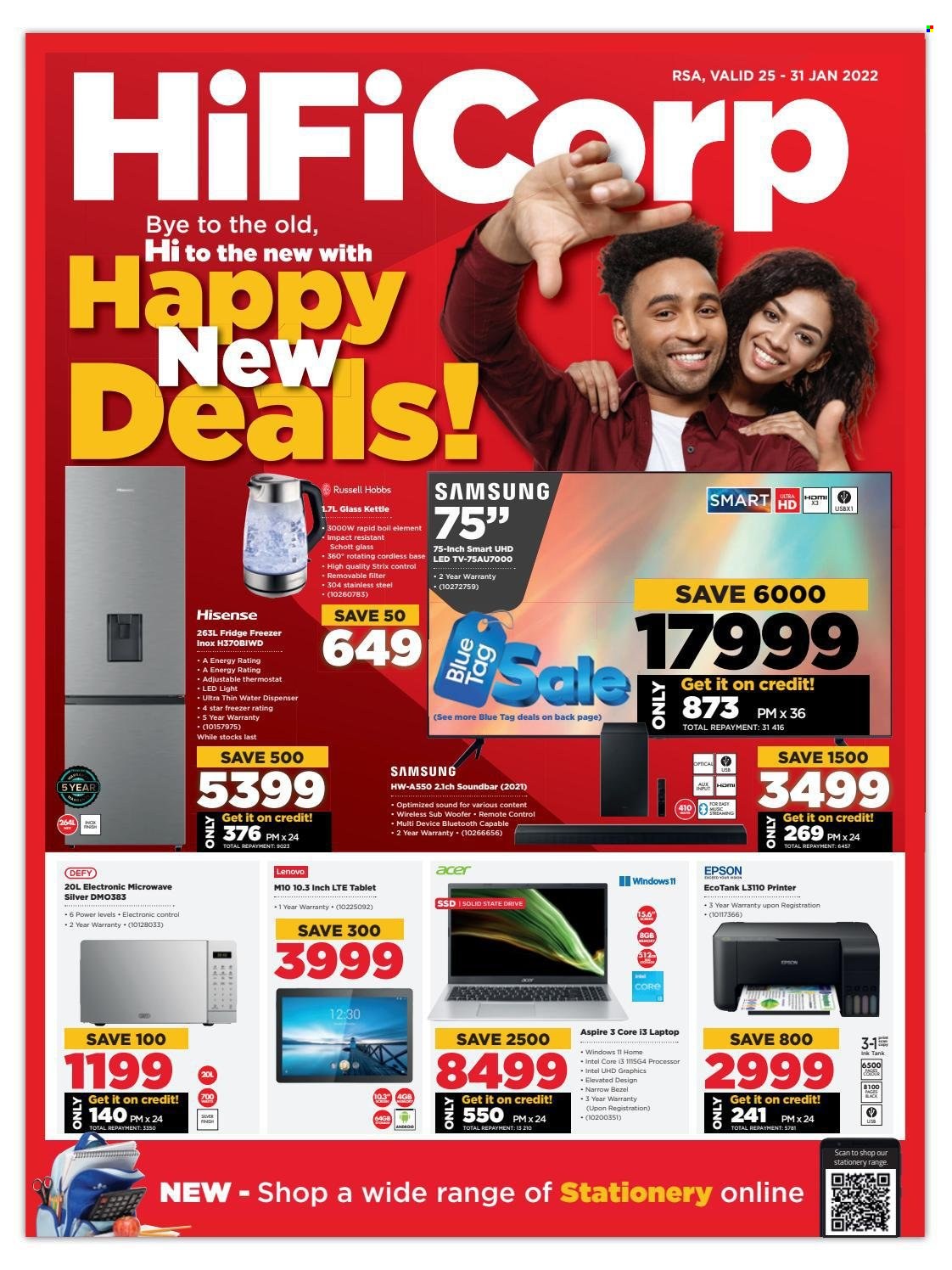 HiFi Corp specials - 25/01/2022 - 31/01/2022. Page 1
