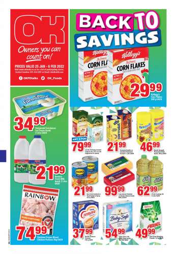 OK Foods catalogue  - 25/01/2022 - 06/02/2022.
