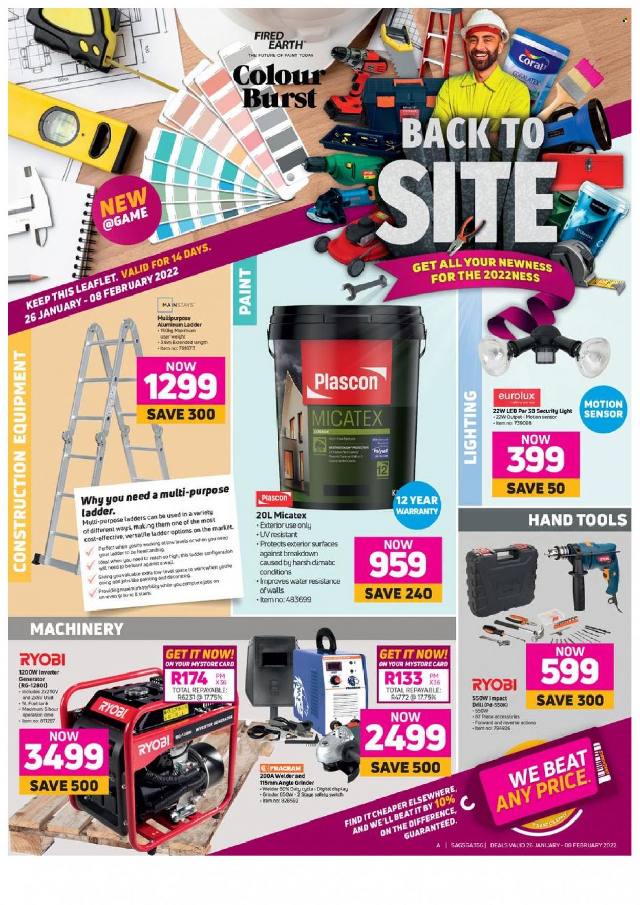 Game specials - 26/01/2022 - 08/02/2022. Page 1