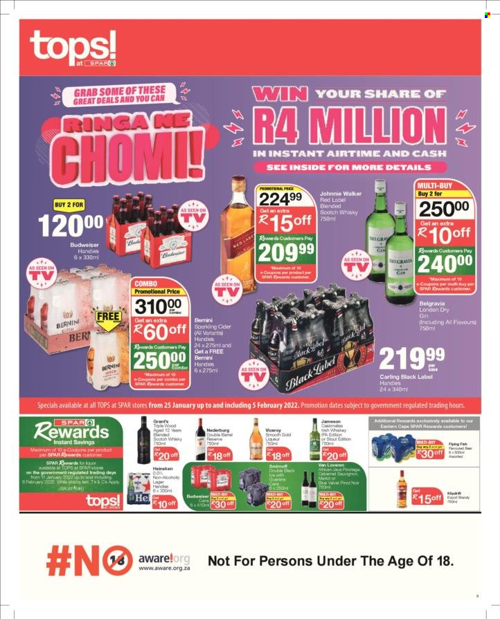 SPAR specials - 25/01/2022 - 06/02/2022. Page 9