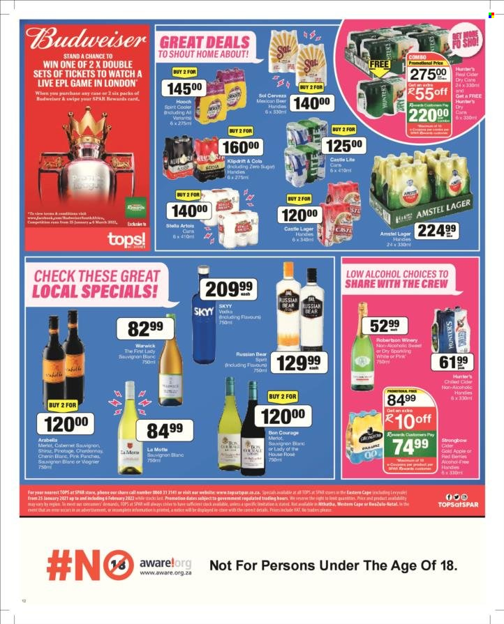 SPAR specials - 25/01/2022 - 06/02/2022. Page 12