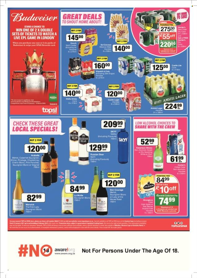 SPAR specials - 25/01/2022 - 06/02/2022. Page 16