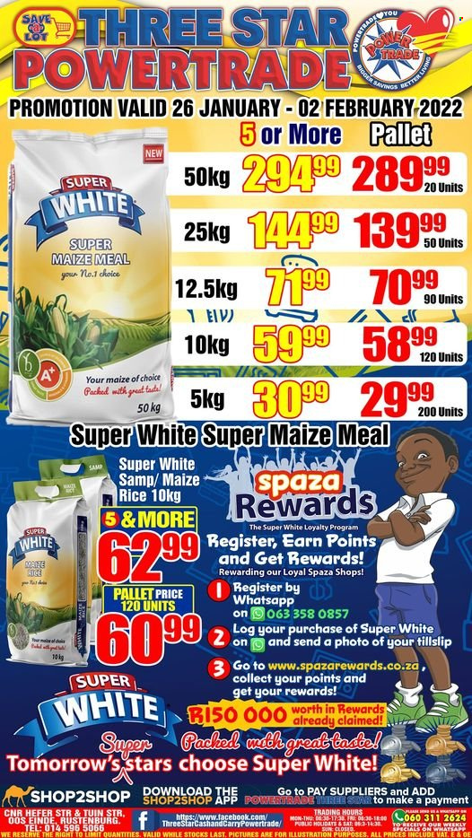 Three Star Cash and Carry specials - 26/01/2022 - 02/02/2022. Page 1