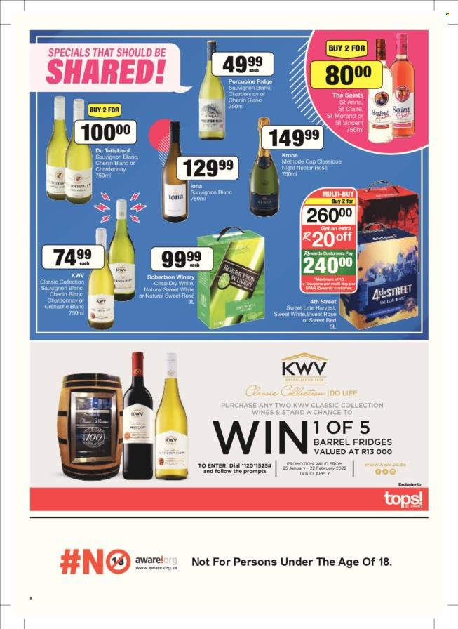 TOPS at SPAR specials - 25/01/2022 - 05/02/2022. Page 6