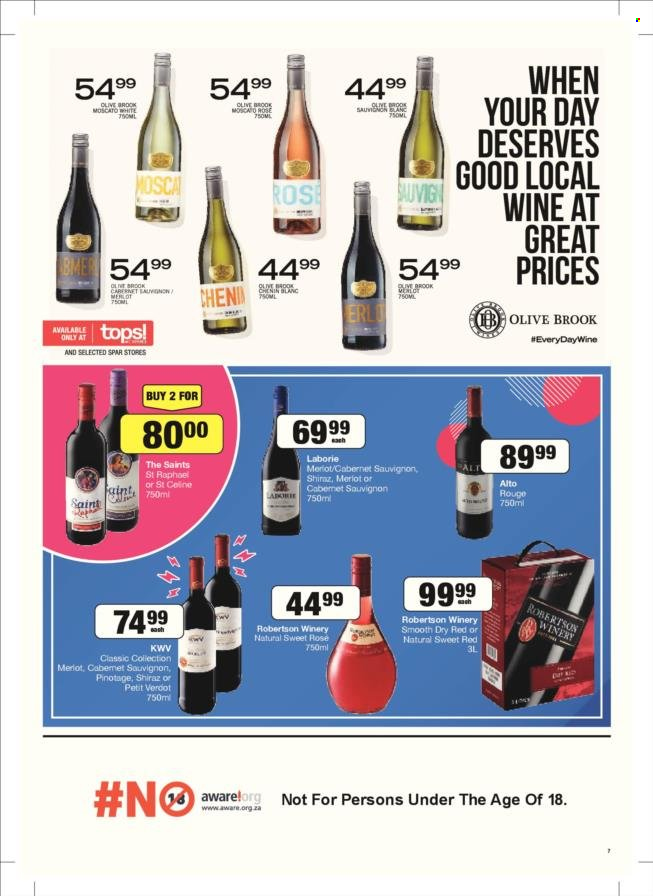 TOPS at SPAR specials - 25/01/2022 - 05/02/2022. Page 7