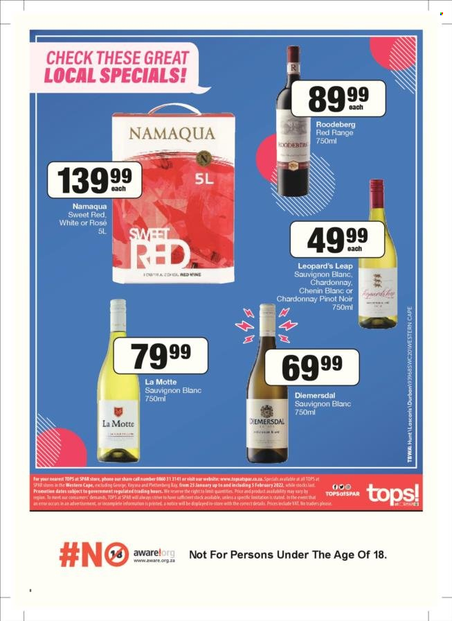 TOPS at SPAR specials - 25/01/2022 - 05/02/2022. Page 8