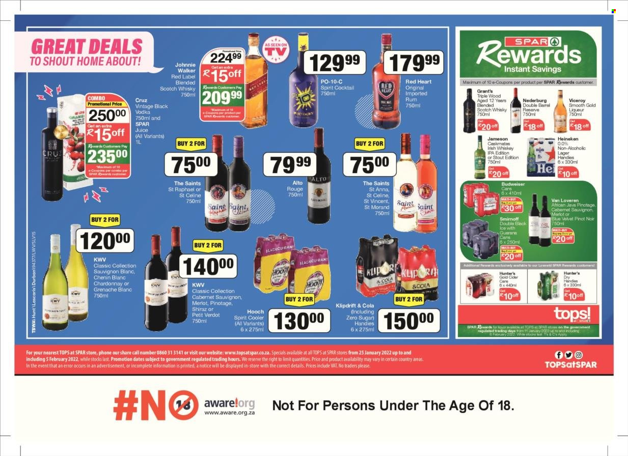 TOPS at SPAR specials - 25/01/2022 - 05/02/2022. Page 2