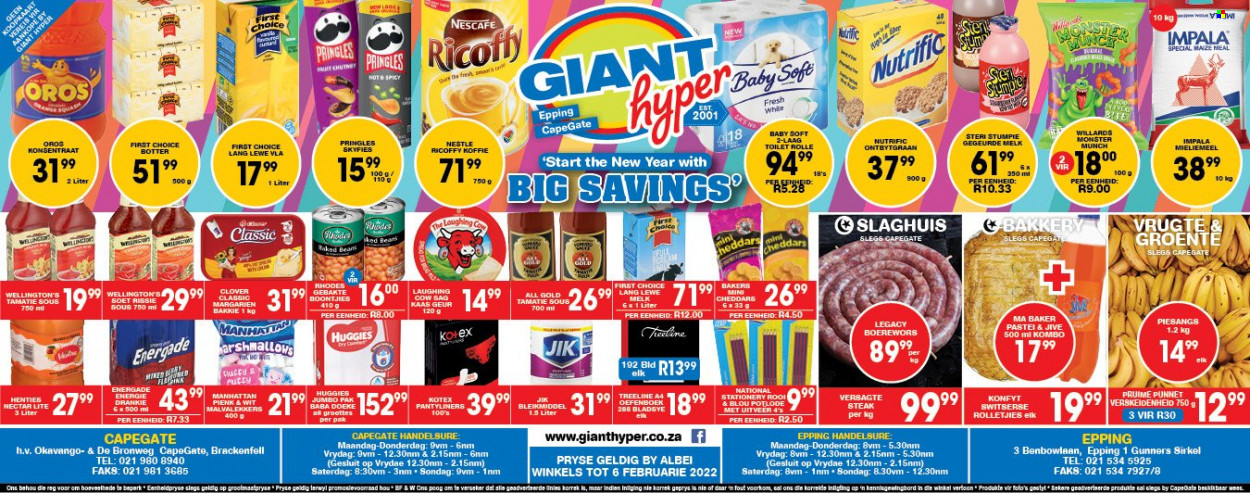 Giant Hyper specials - 27/01/2022 - 06/02/2022. Page 1