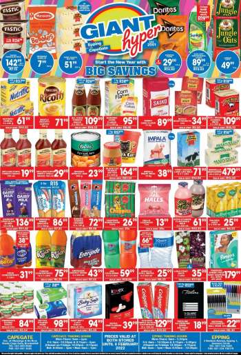 Giant Hyper catalogue  - 27/01/2022 - 06/02/2022.