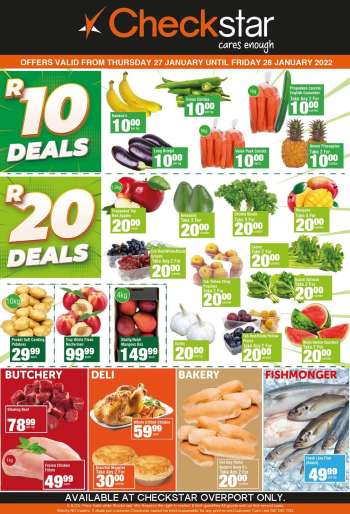 Checkstar catalogue  - 27/01/2022 - 28/01/2022.