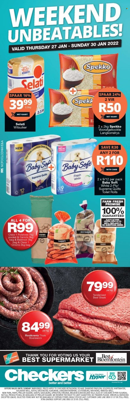 Checkers specials - 27/01/2022 - 30/01/2022. Page 1