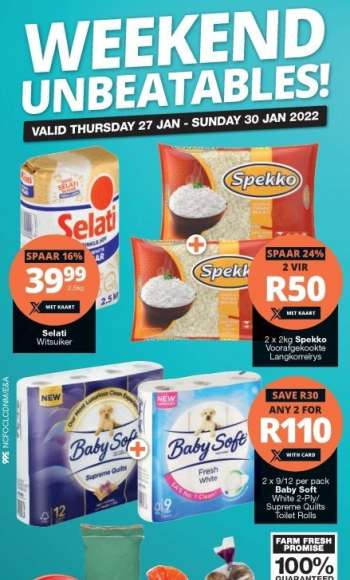 Checkers catalogue  - 27/01/2022 - 30/01/2022.