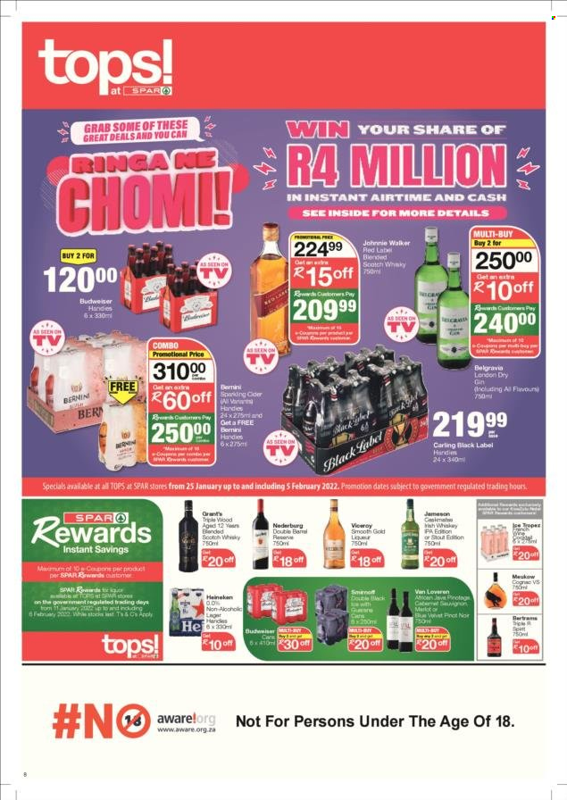 SPAR specials - 25/01/2022 - 07/02/2022. Page 8