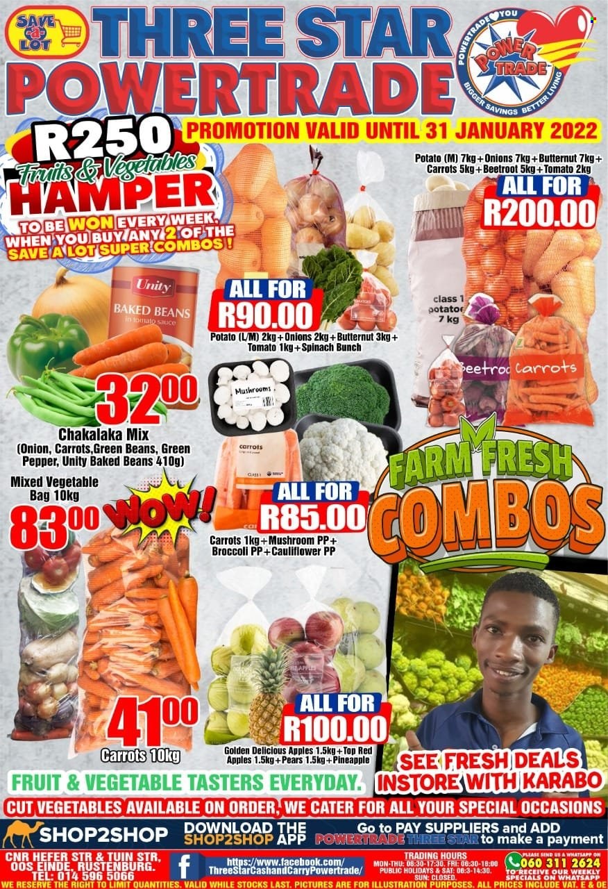 Three Star Cash and Carry specials - 26/01/2022 - 31/01/2022. Page 1