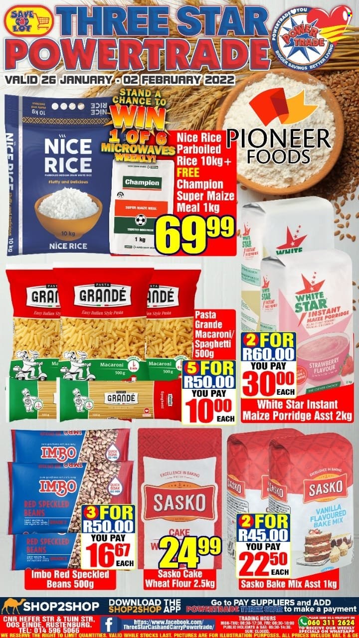 Three Star Cash and Carry specials - 26/01/2022 - 02/02/2022. Page 1