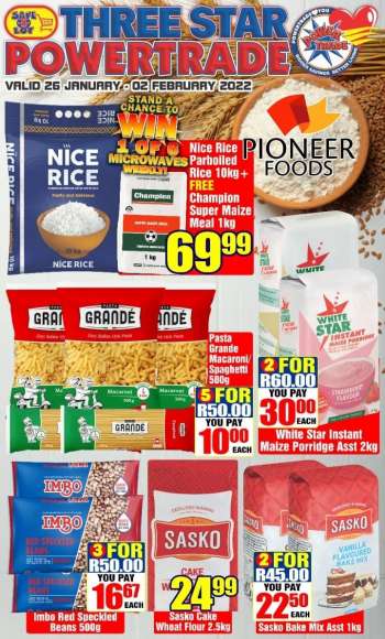 Three Star Cash and Carry catalogue  - 26/01/2022 - 02/02/2022.