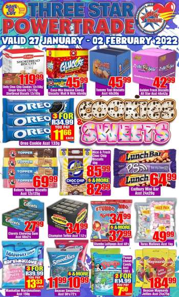 Three Star Cash and Carry catalogue  - 27/01/2022 - 02/02/2022.