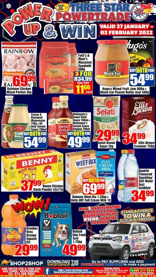 Three Star Cash and Carry specials - 27/01/2022 - 02/02/2022. Page 3