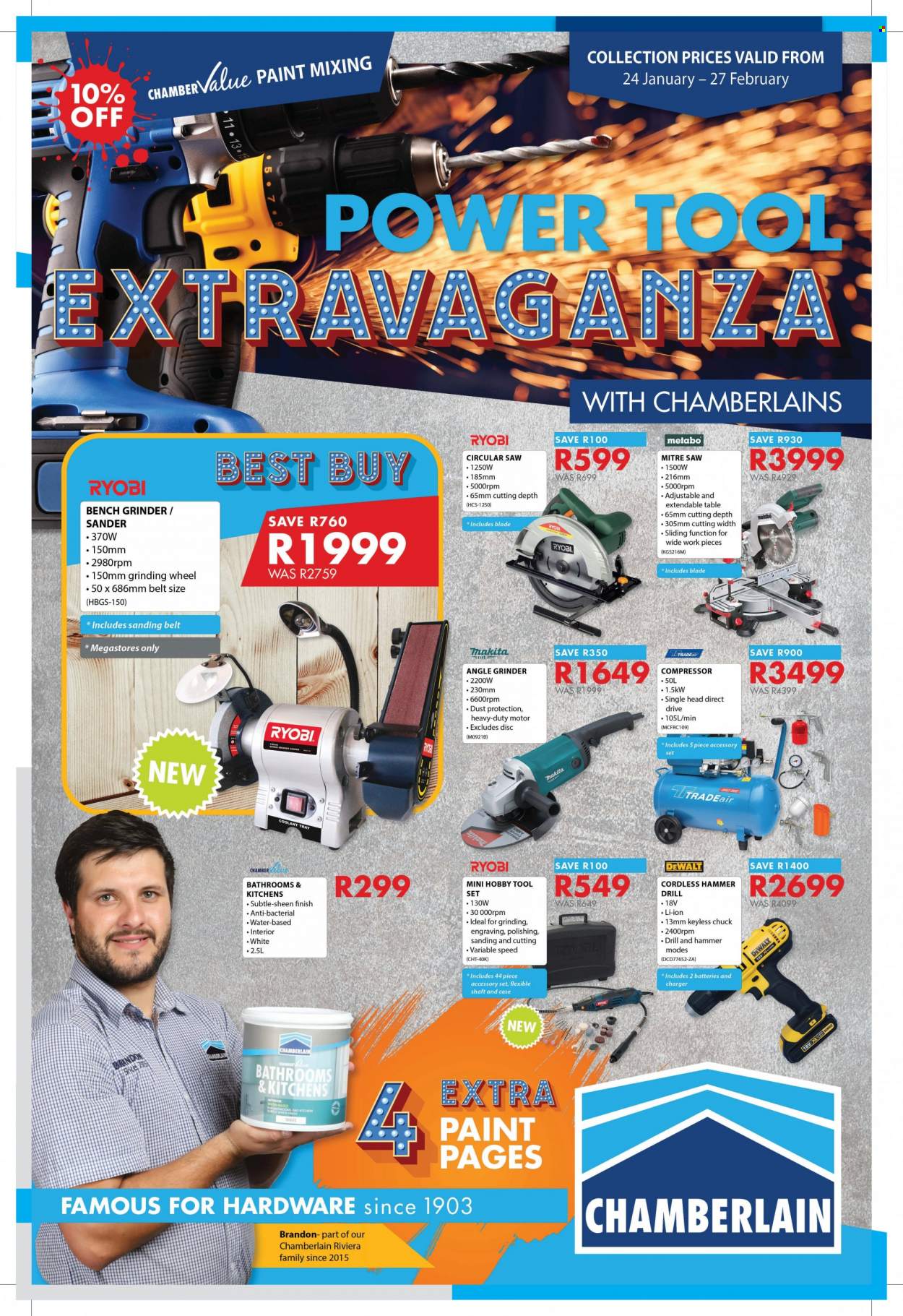 Chamberlain specials - 24/01/2022 - 27/02/2022. Page 1