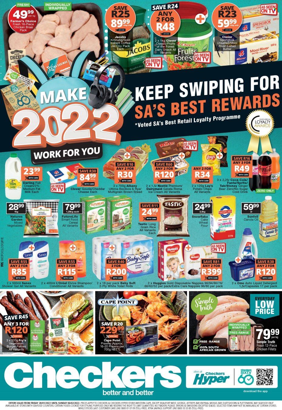 Checkers specials - 28/01/2022 - 06/02/2022. Page 1