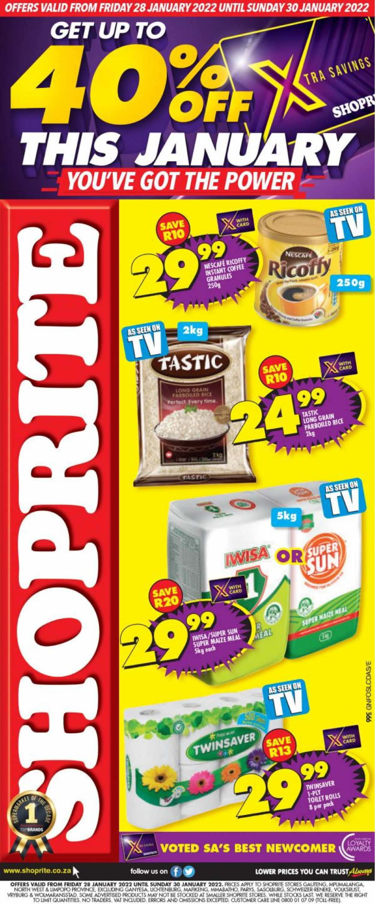 Shoprite specials - 28/01/2022 - 30/01/2022. Page 1