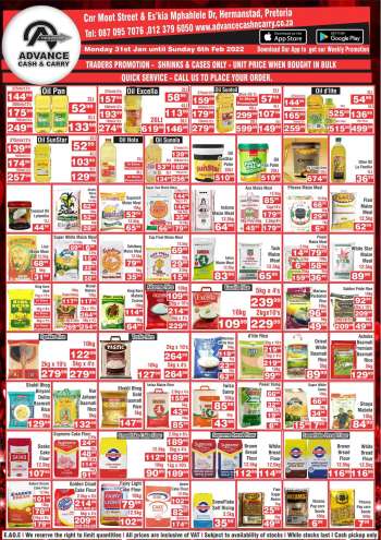 Advance Cash & Carry catalogue  - 31/01/2022 - 06/02/2022.