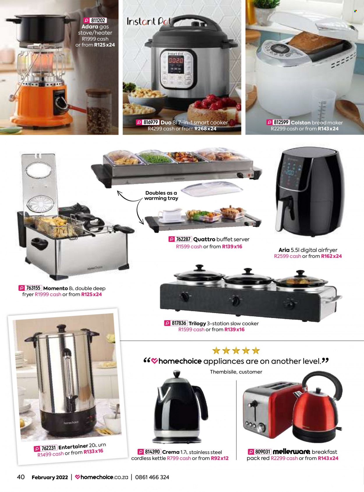 HomeChoice specials - 01/02/2022 - 28/02/2022. Page 40