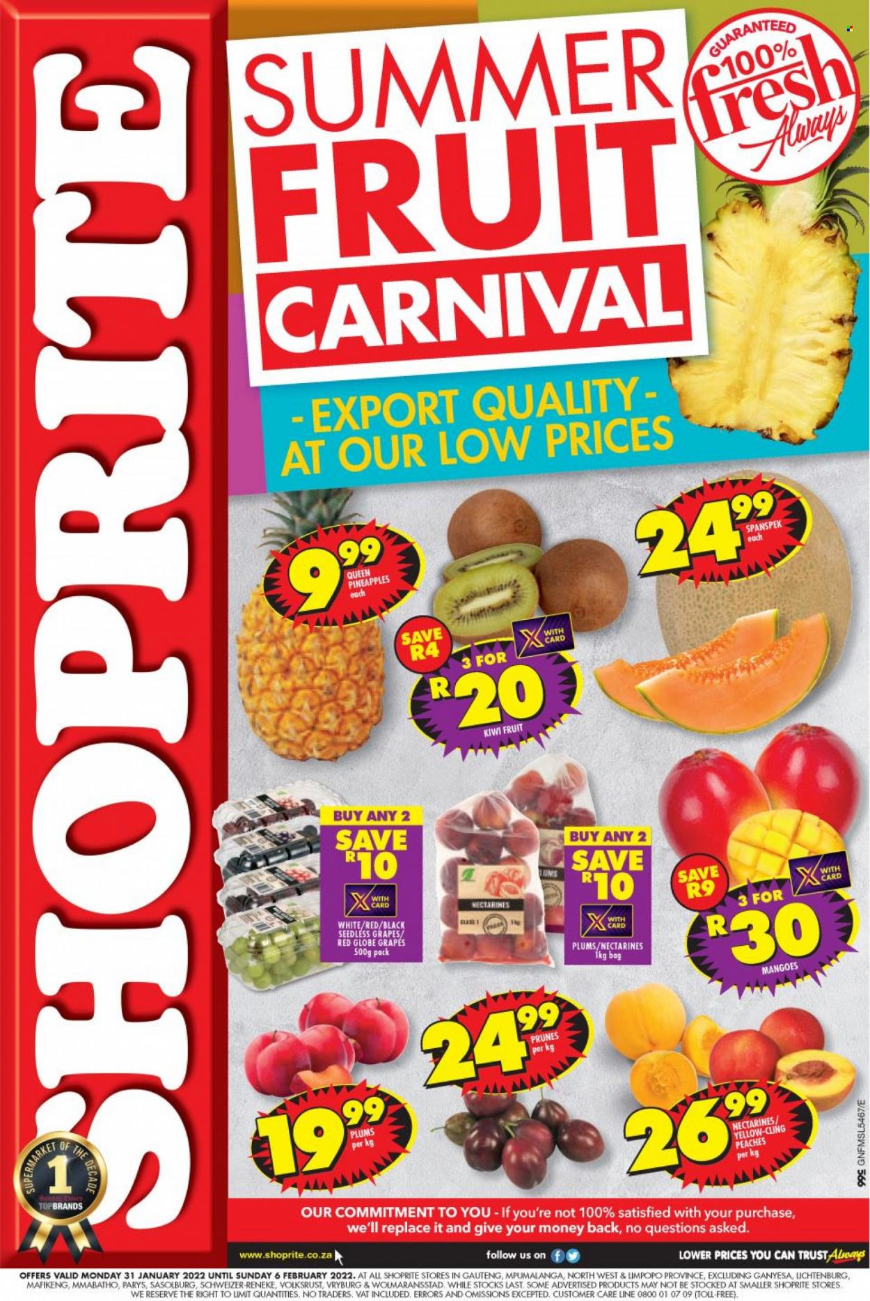 Shoprite specials - 31/01/2022 - 06/02/2022. Page 1