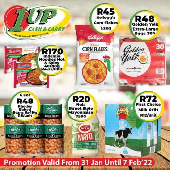 1UP Cash & Carry catalogue  - 31/01/2022 - 07/02/2022.
