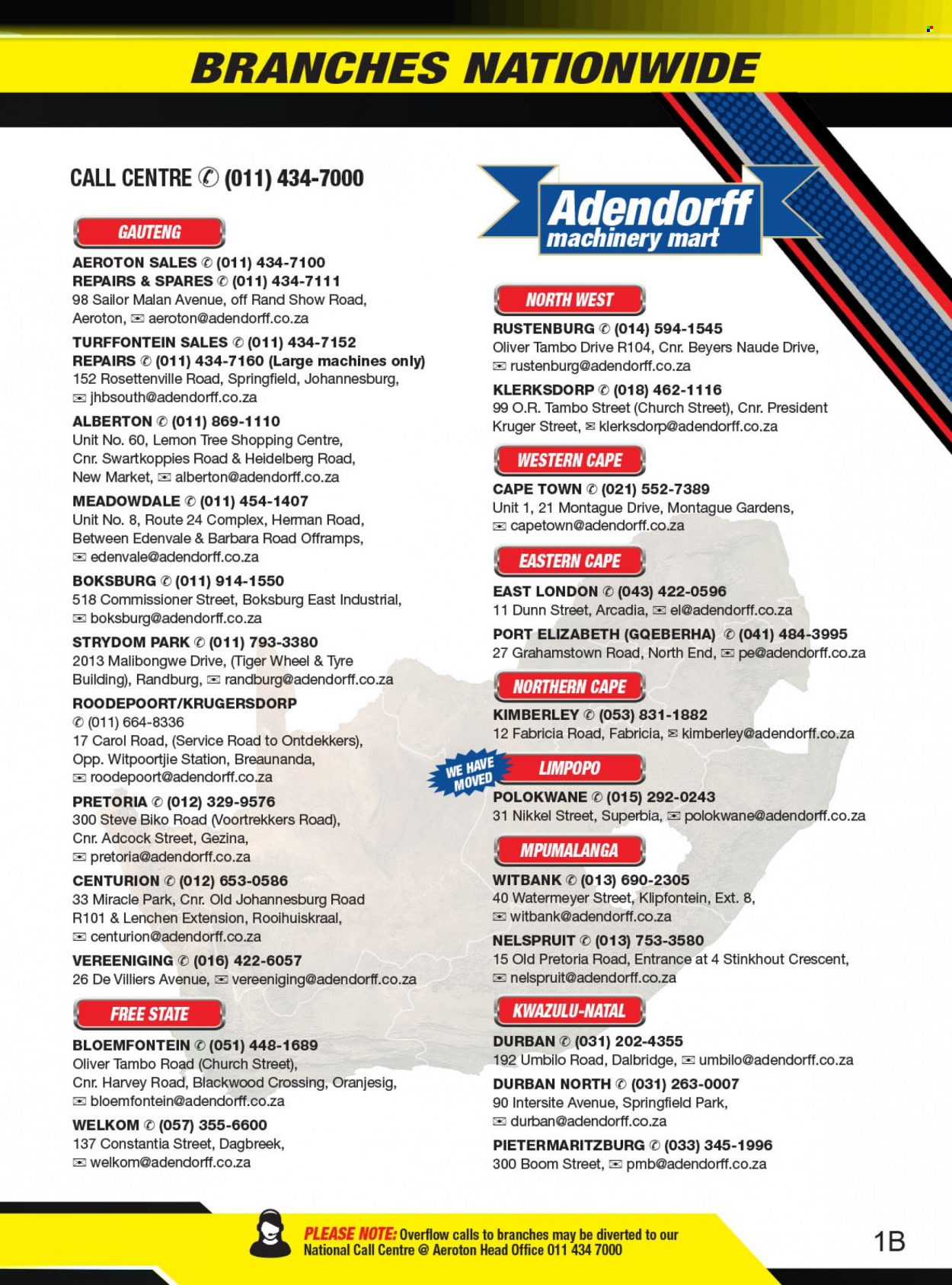 Adendorff Machinery Mart specials. Page 3