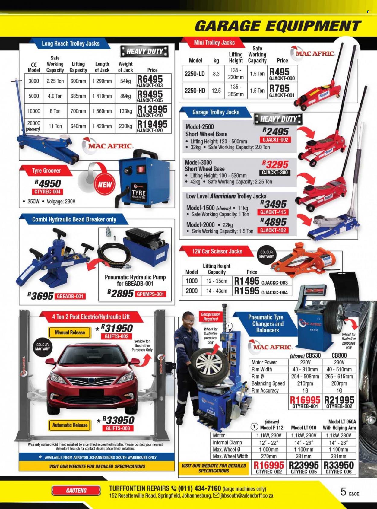 Adendorff Machinery Mart specials. Page 7