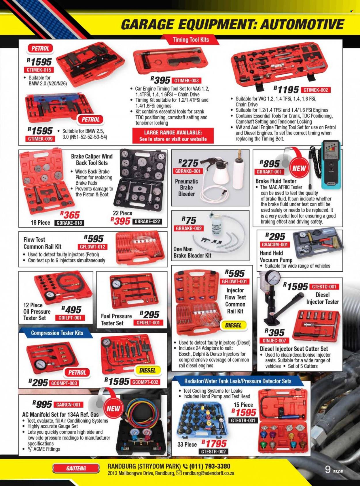 Adendorff Machinery Mart specials. Page 11