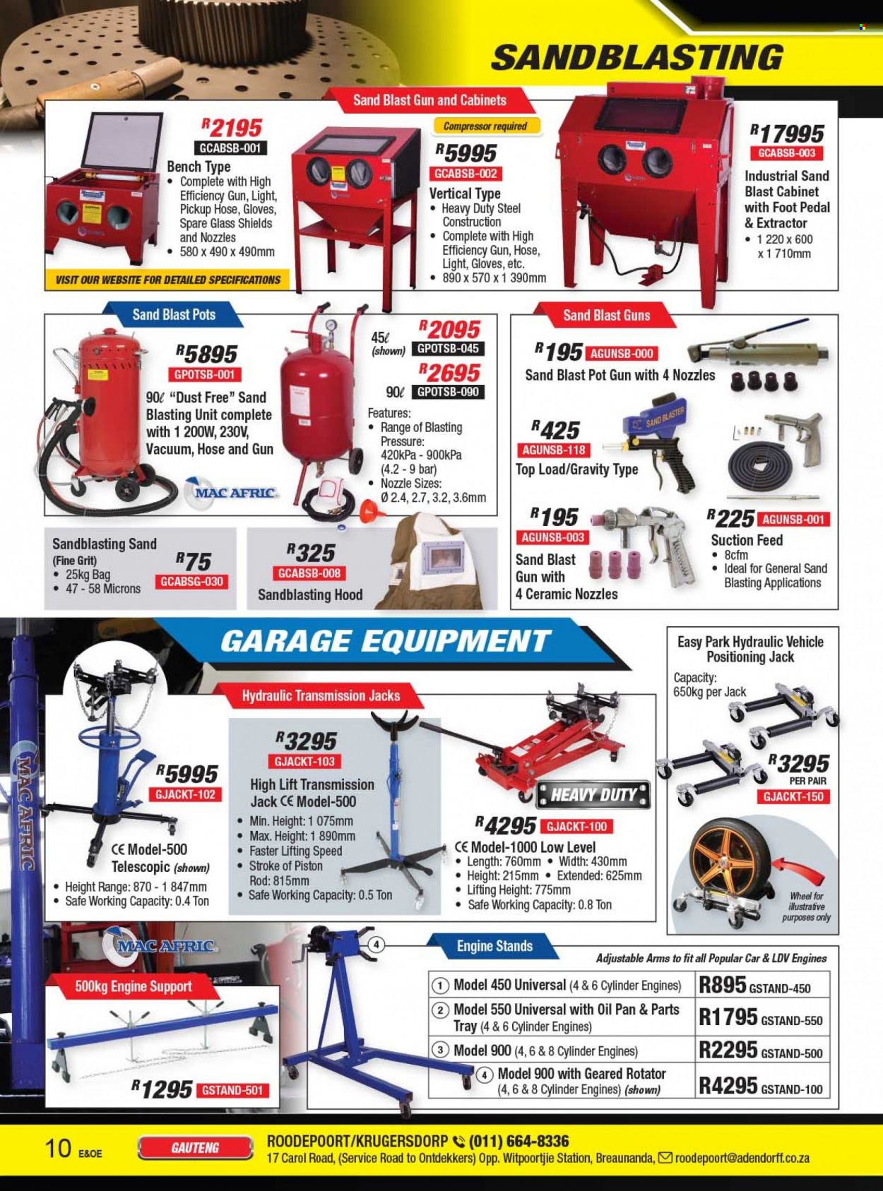 Adendorff Machinery Mart specials. Page 12