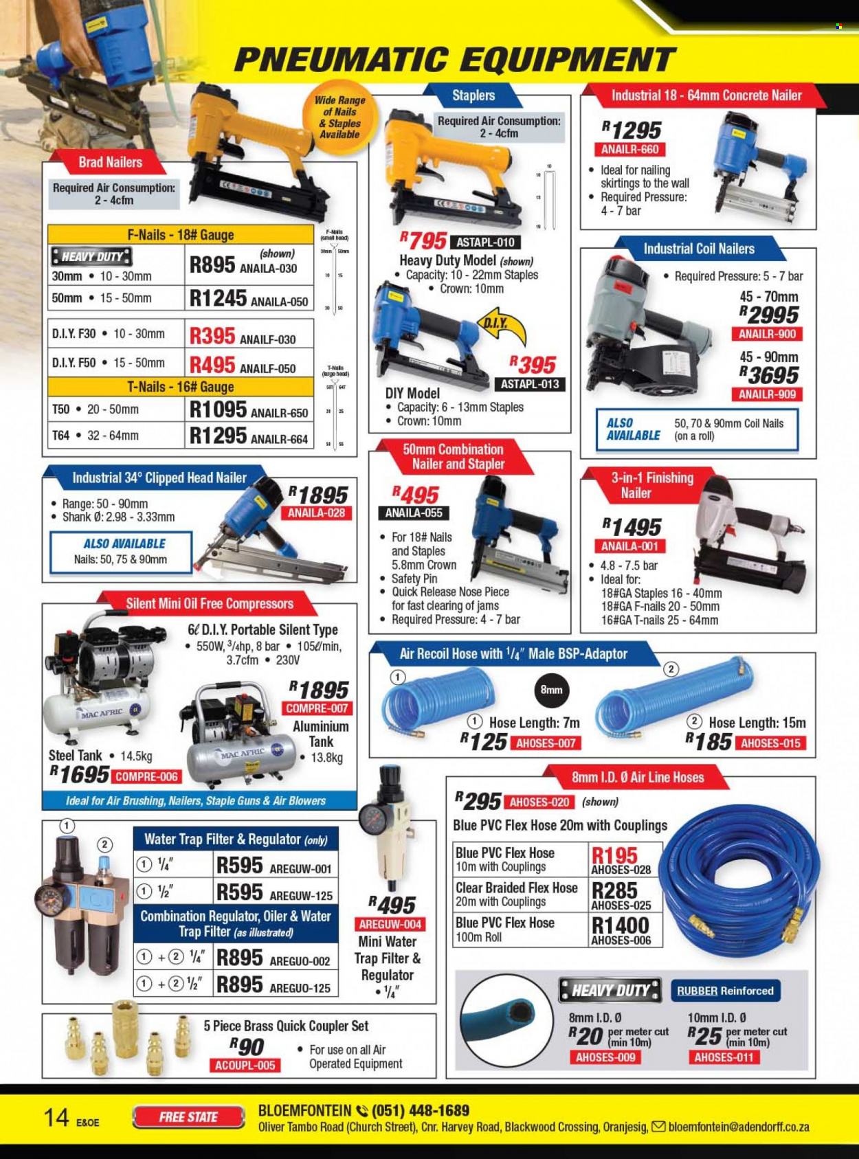 Adendorff Machinery Mart specials. Page 16