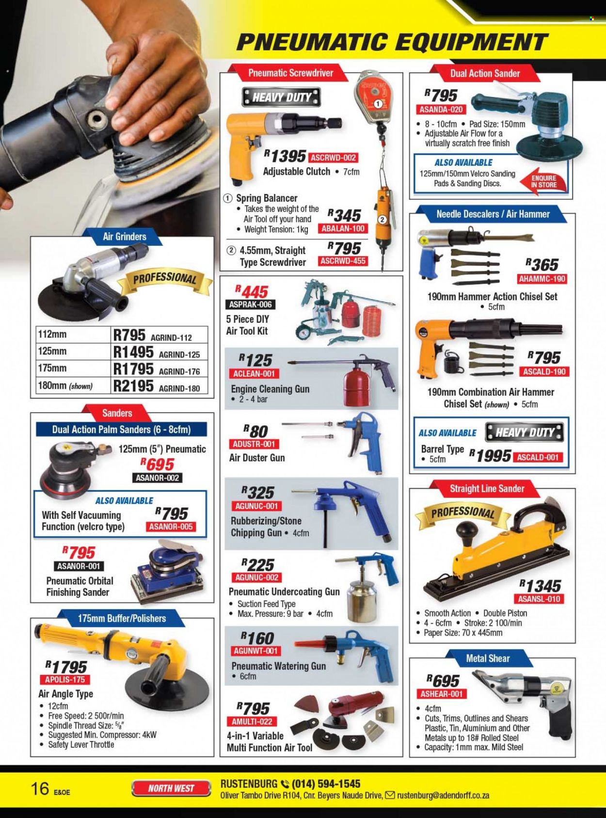 Adendorff Machinery Mart specials. Page 18