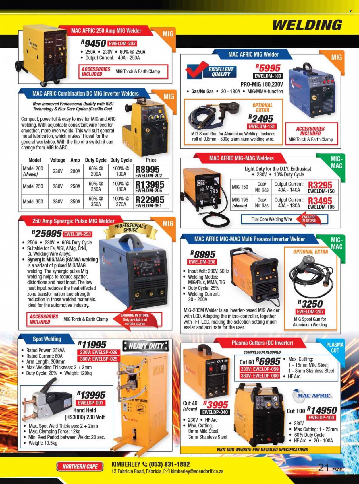 Adendorff Machinery Mart specials. Page 23