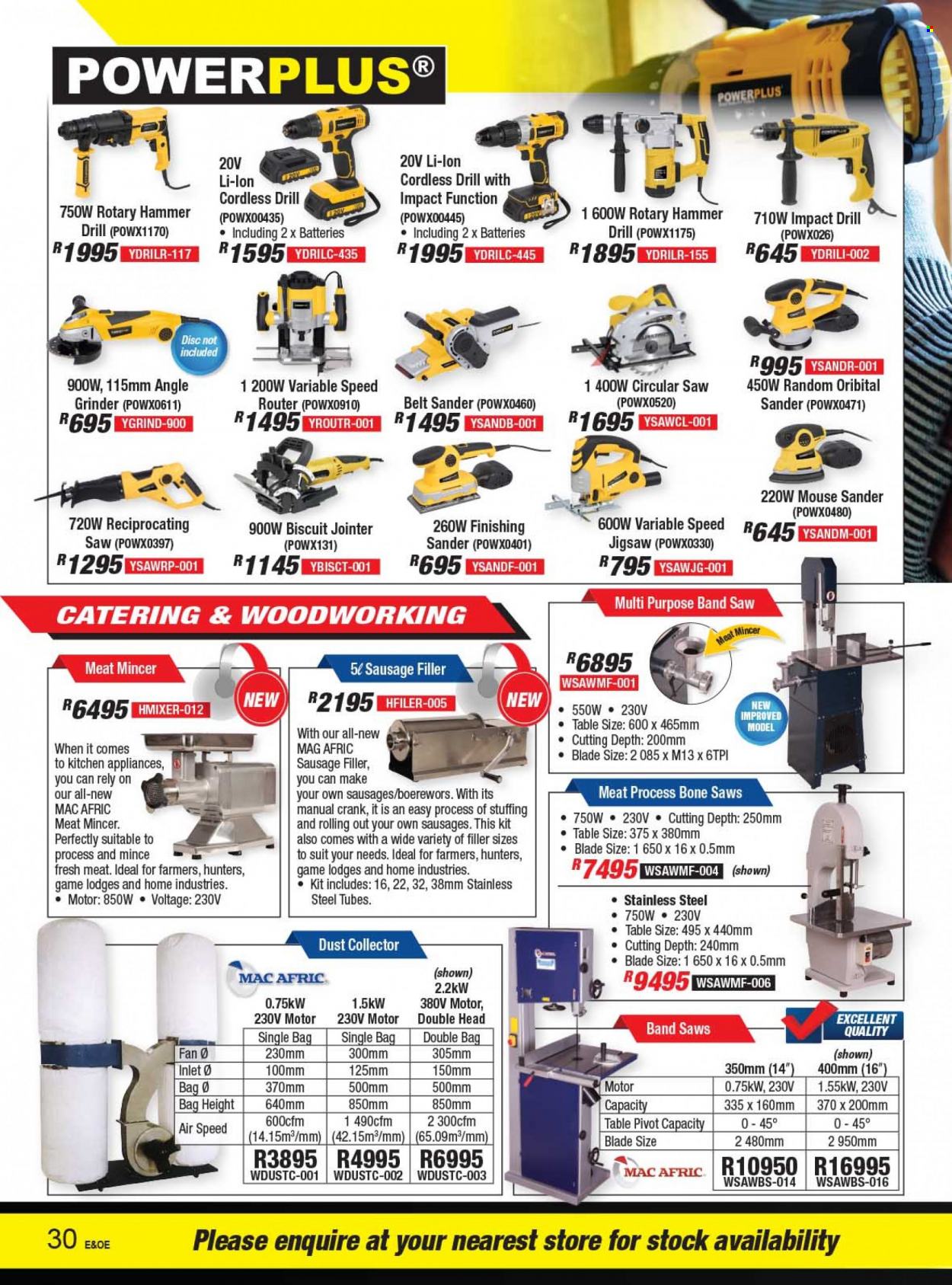 Adendorff Machinery Mart specials. Page 32