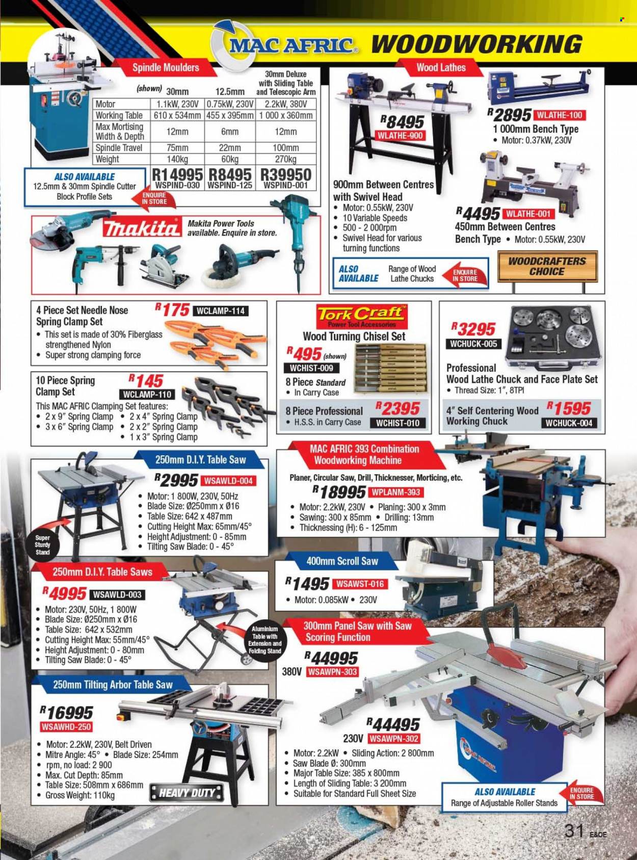 Adendorff Machinery Mart specials. Page 33