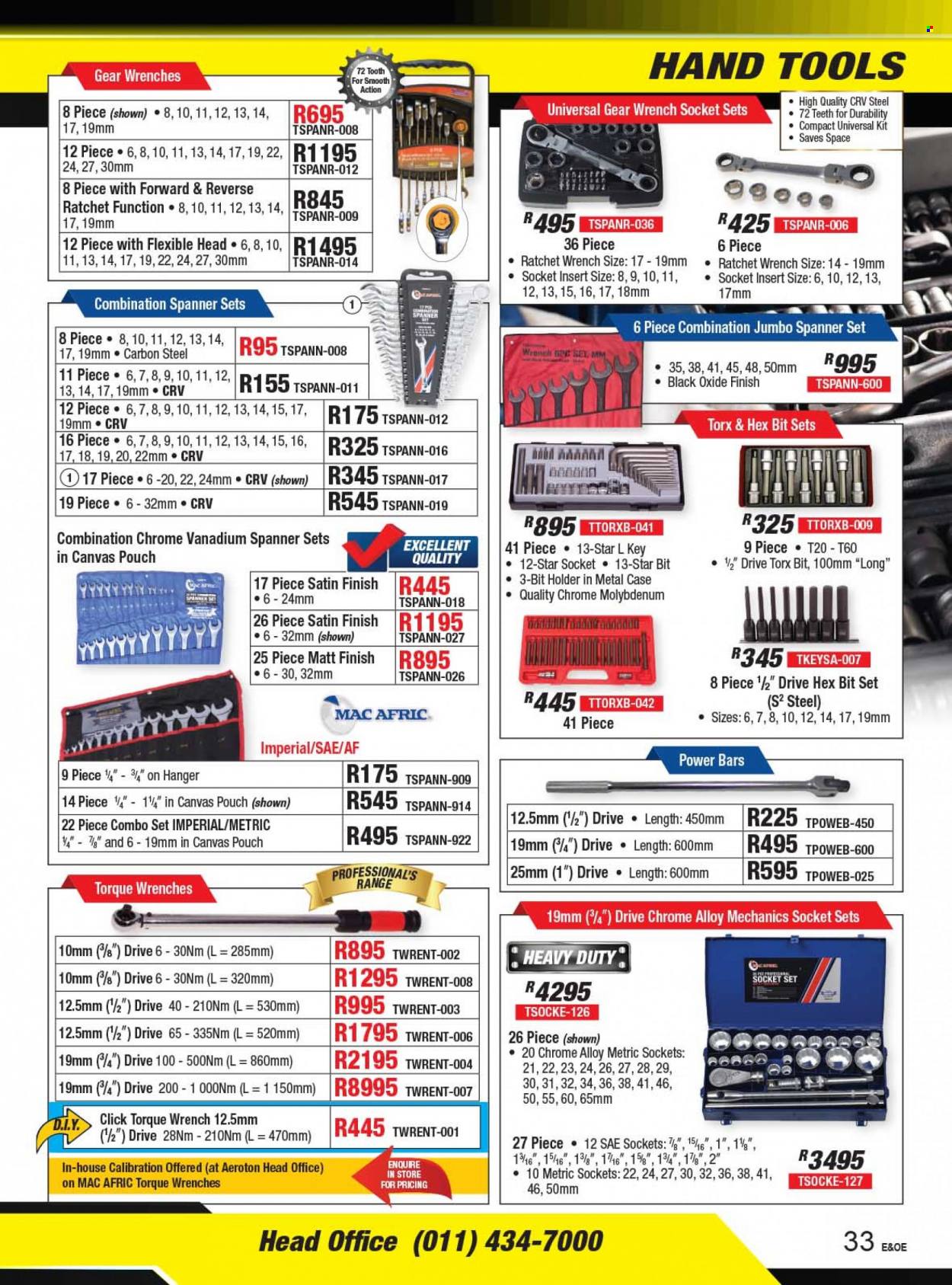 Adendorff Machinery Mart specials. Page 35