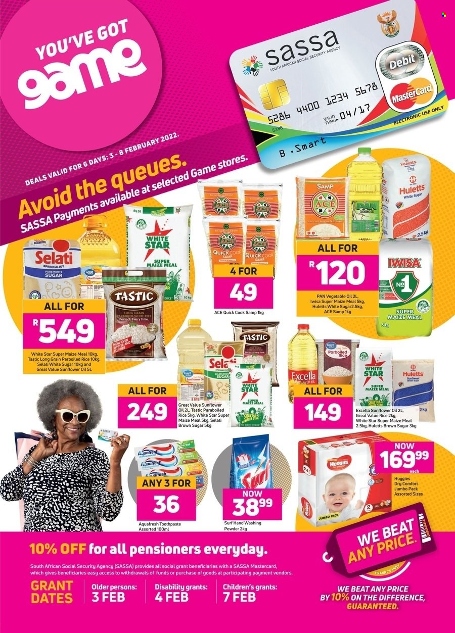 Game specials - 03/02/2022 - 08/02/2022. Page 1