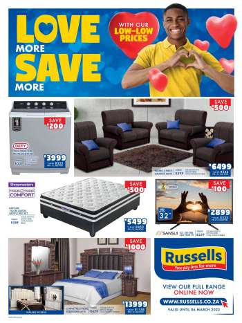 Russells catalogue  - 07/02/2022 - 06/03/2022.