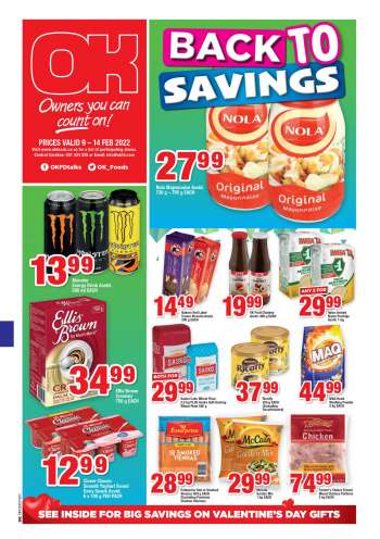 OK Foods catalogue  - 09/02/2022 - 14/02/2022.